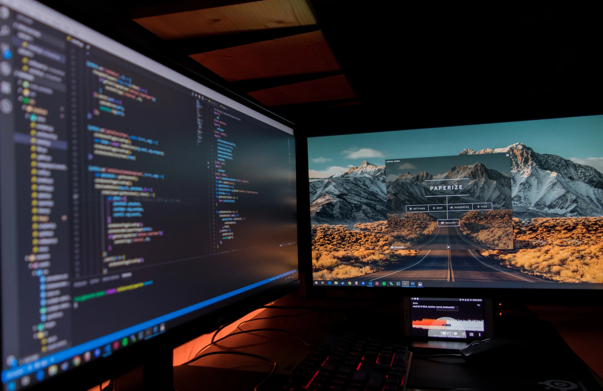 Saas representing picture